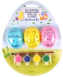 8 teiliges Kinder Set Eier Ostern einfach bemalen Osterei Geschenk Osterzeit