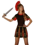 Damen Kostüm Römische Kriegerin M/L mit Schwert